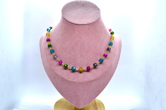 “Golden Prism” Necklace