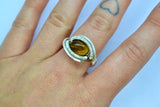“Silver Tiger” Ring Size 7
