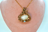 “Rosy Dreamland” Pendant