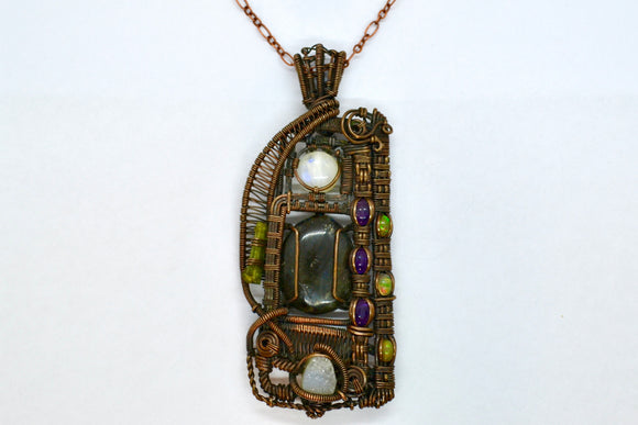 “Rustic Fusion” Pendant