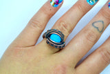 "Turquoise Tide” Ring Size 7