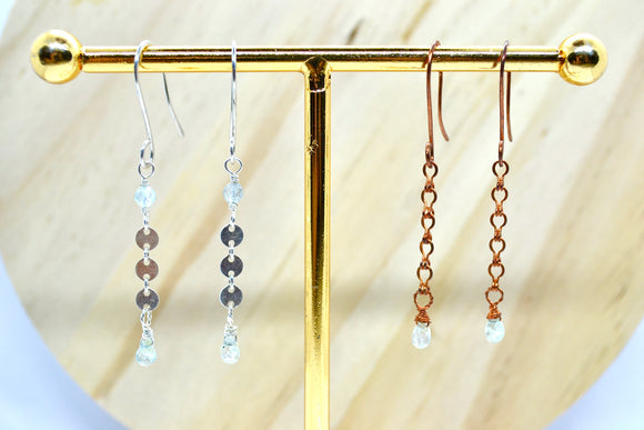 “March” Earrings