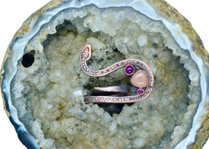 “Serpent’s Kiss” Ring Size 8