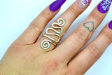 “Silver Swirls” Ring