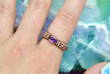 "Copper Labyrinth" Ring