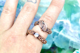 "Copper Labyrinth" Ring