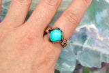 "Turquoise Tide” Ring Size 8.5
