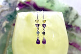 "Amethyst Dreamscape" Earrings