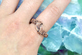 "Copper Labyrinth" Ring