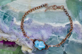 “Larimar Crystal Mist” Bracelet