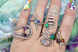 “Serpent’s Kiss” Ring Size 8